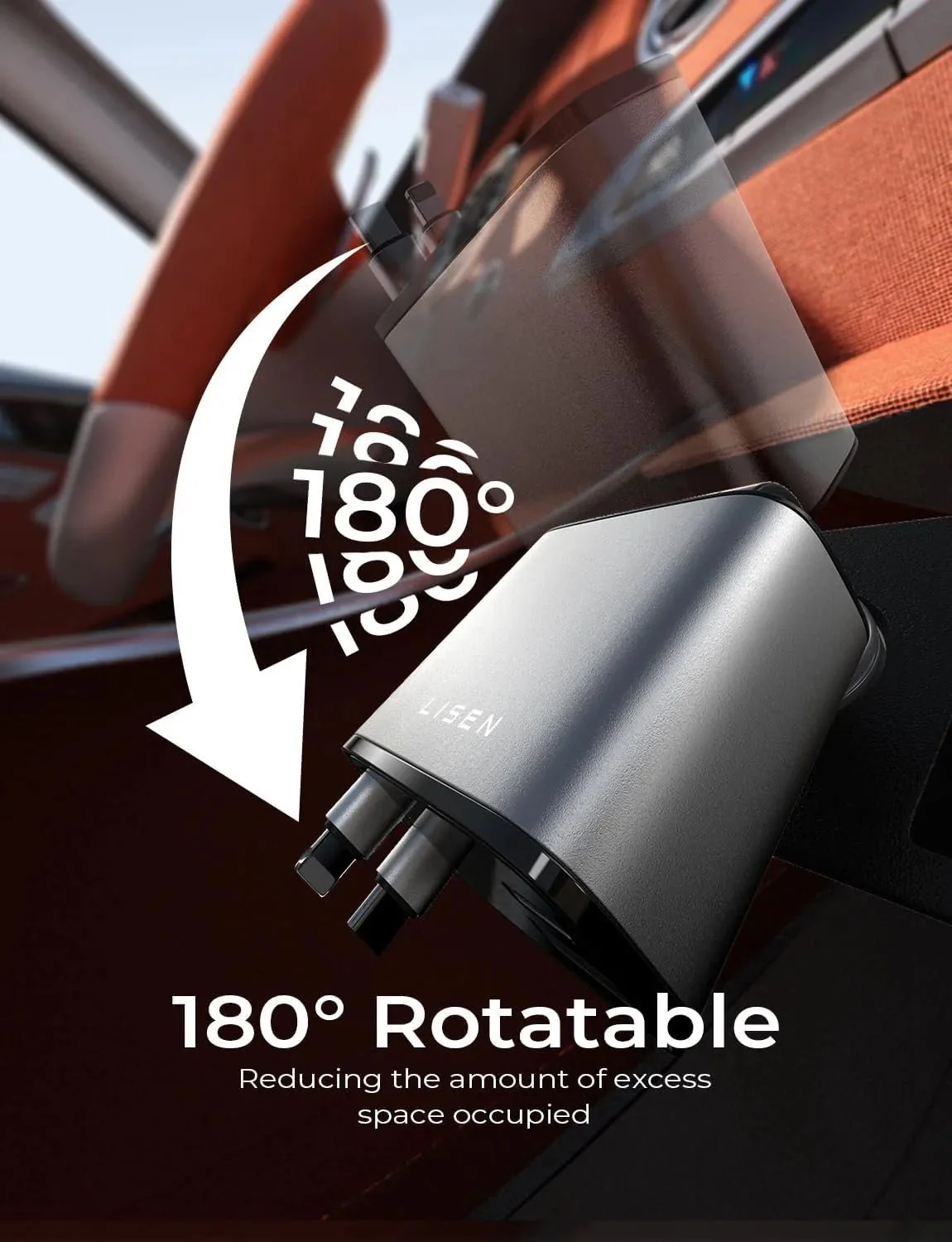 4 in 1 Retractable Car Charger, SUPERONE Smaller Fast Car Phone Charger 69W with Cord, USB C and iPhone Car Charger Adapter, Compatible iPhone 15/15 Pro Max/14/13/12/11, Sumsung