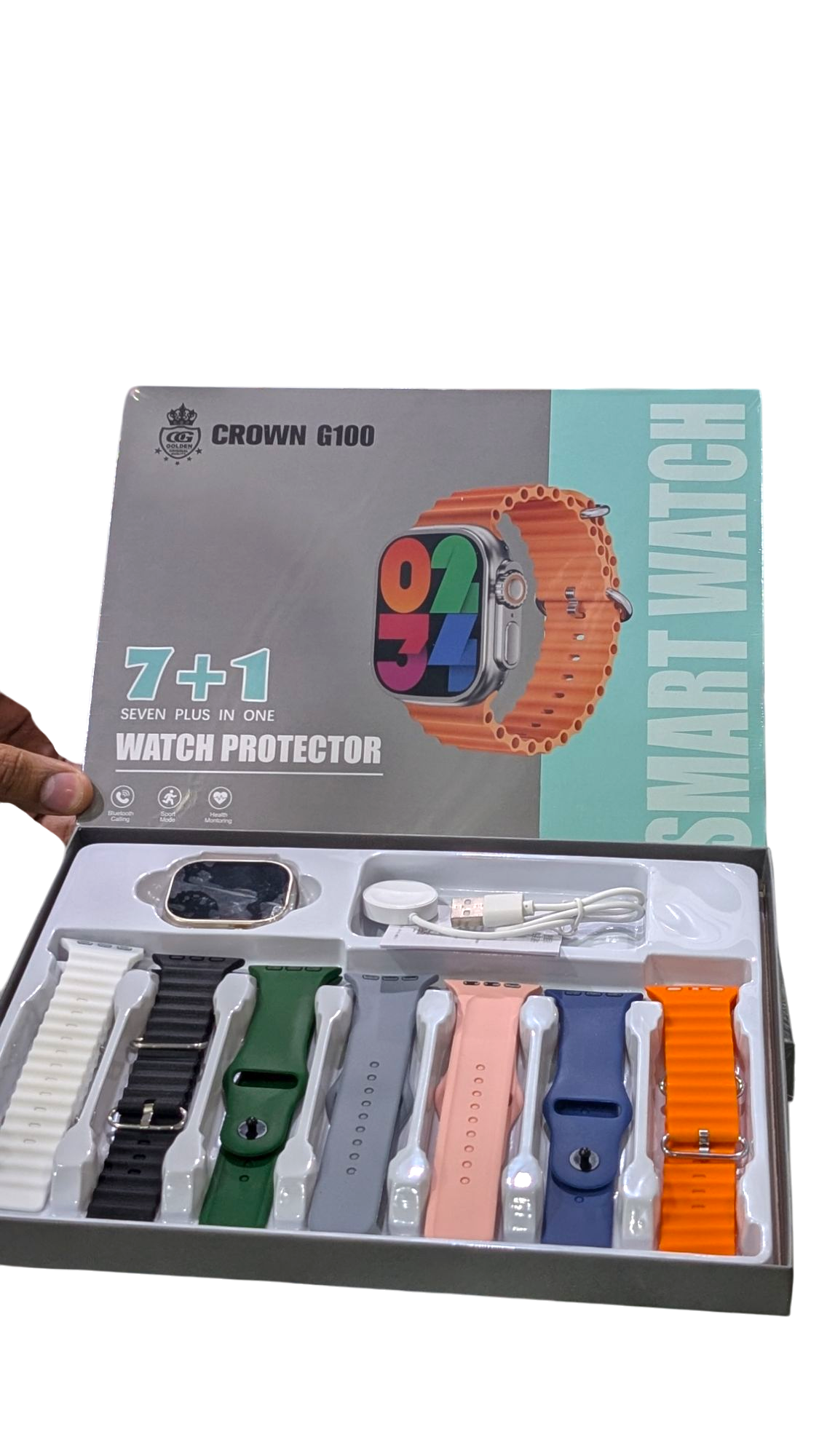 CROWN G100 7+1 SMART WATCH SERIES ULTRA2