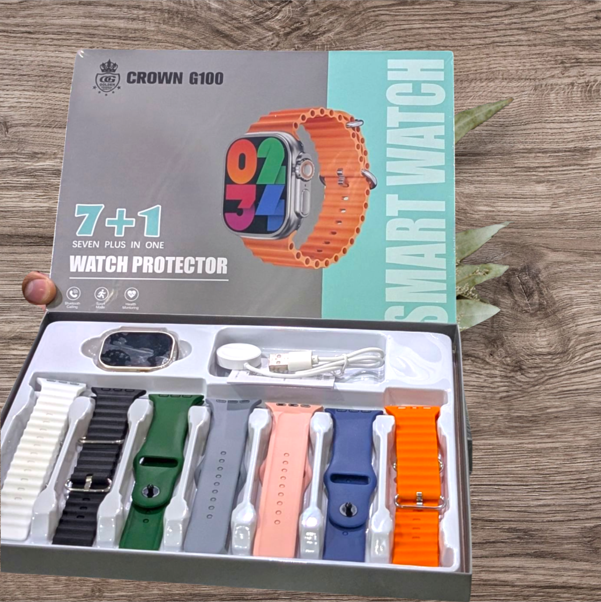 CROWN G100 7+1 SMART WATCH SERIES ULTRA2
