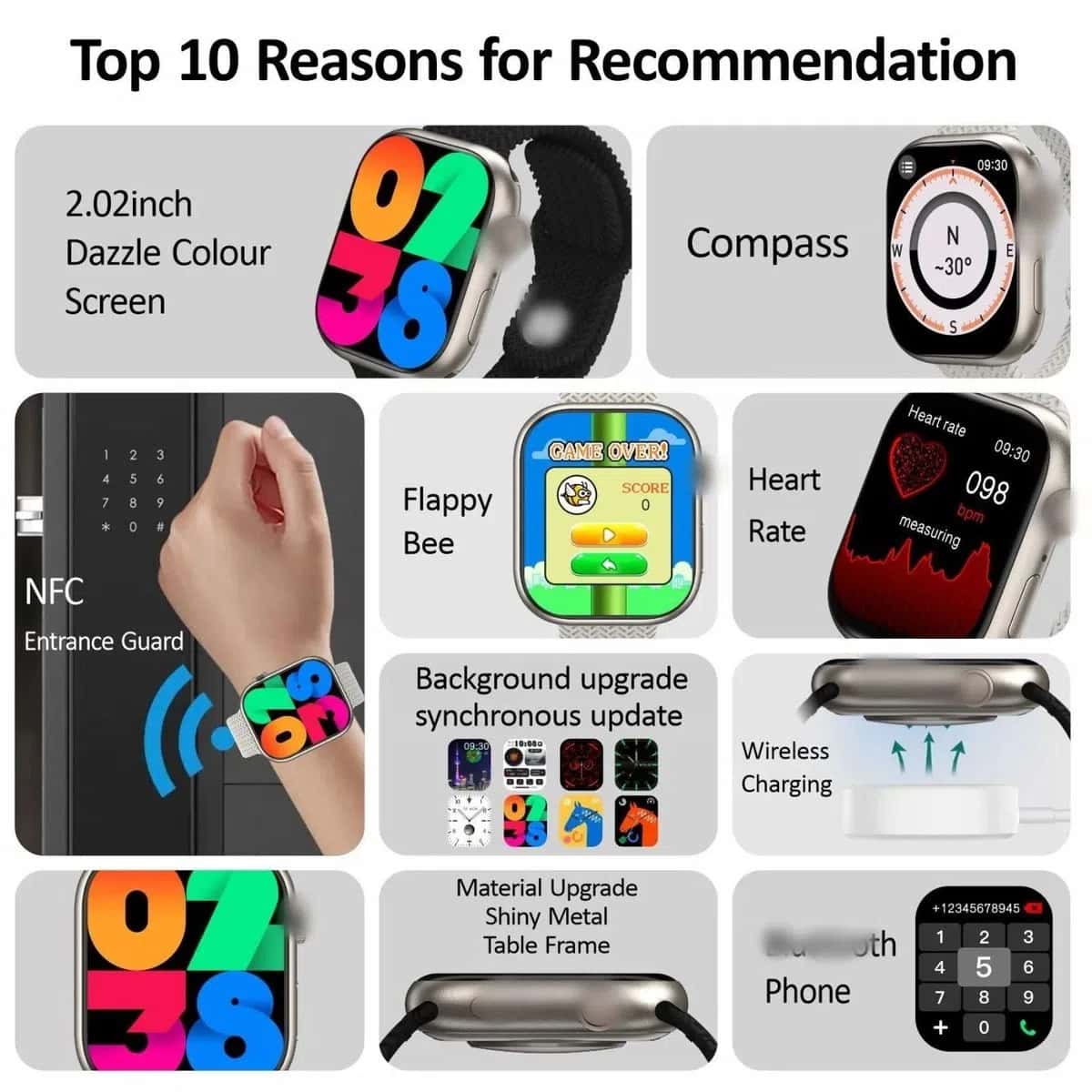 Hk9 Pro Max+ Smart Watch
