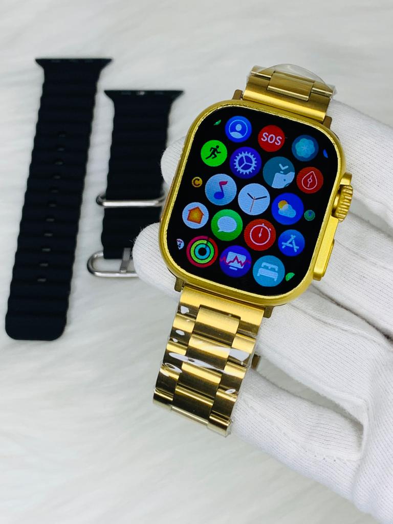 Gold Watch 8 Ultra Smartwatch